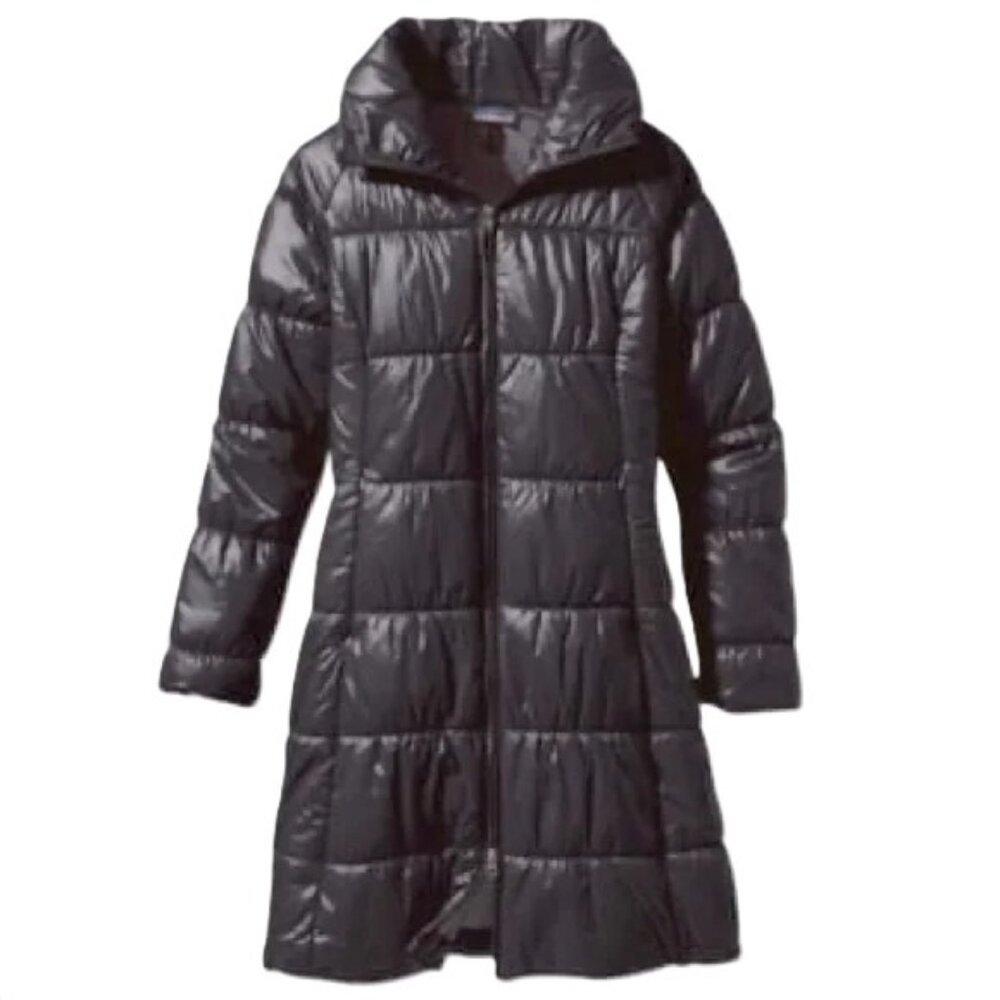 Patagonia Lidia Parka Puffer Coat Insulated Full Zip Lightweight Black Size XS